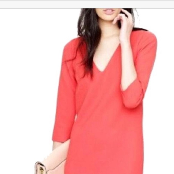 J. Crew Dresses & Skirts - J Crew Guava Wool Crepe Dress J. Crew Dresses & Skirts - J Crew Guava Wool Crepe Dress